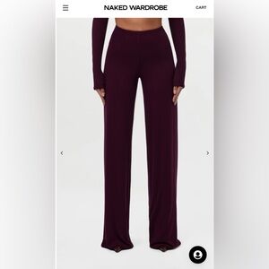 Naked Wardrobe Wide-Leg Pants